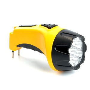 Фонарь аккумуляторный, 7 LED DC (свинцово-кислотная батарея), желтый, TH2294 (TH93B) фото в интернет магазине Супермаркет света