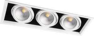Светодиодный светильник Feron AL213 карданный 3x30W 4000K 35 градусов ,белый фото в интернет магазине Супермаркет света