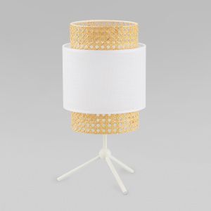Настольная лампа с абажуром 6565 Boho White фото в интернет магазине Супермаркет света