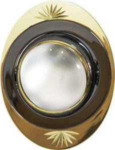 Светильник потолочный, R39 E14 черный металлик-золото, NL10