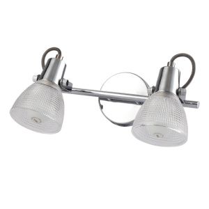 Споты с двумя плафонами arte lamp a1026ap-2cc