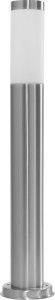 Светильник садово-парковый Feron DH022-650, Техно столб, max.18W E27 230V, серебро фото в интернет магазине Супермаркет света