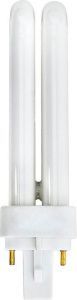 Лампа люминесцентная одноцокольная Feron EST3 2U T4 2P G24 26W 6400K фото в интернет магазине Супермаркет света