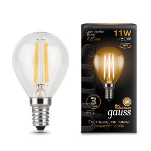 Светодиодные лампы gauss 105801111_gauss
