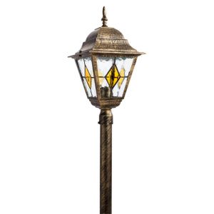 Парковые светильники arte lamp a1016pa-1bn