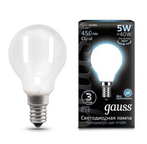 Светодиодные лампы gauss 105201205_gauss
