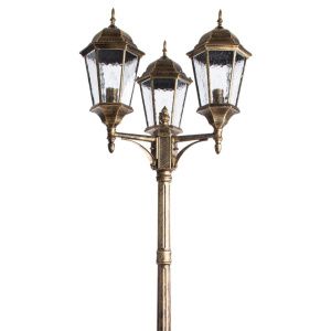 Парковые светильники arte lamp a1207pa-3bn
