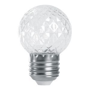 Лампа-строб Feron LB-377 Шарик прозрачный E27 1W 6400K фото в интернет магазине Супермаркет света