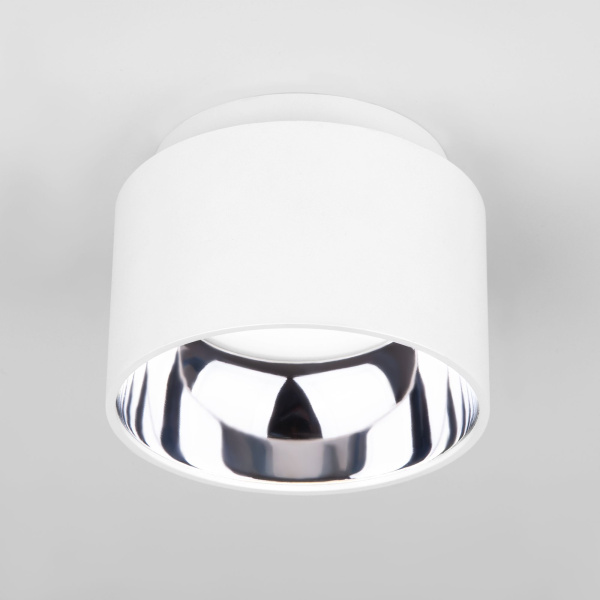 Накладной точечный светильник 1069 GX53 WH белый матовый фото в интернет магазине Супермаркет света