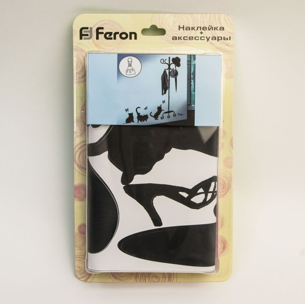 Декоративная наклейка на стену Feron FN1353 с крючками фото в интернет магазине Супермаркет света