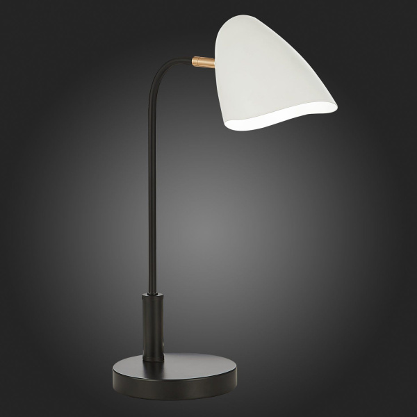 SLE103604-01 Прикроватная лампа Черный, Золотой/Белый E14 1*40W SATTA фото в интернет магазине Супермаркет света