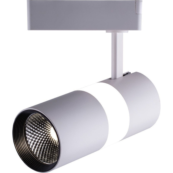 Светодиодный светильник Feron AL108 трековый на шинопровод 12+5W, 35 градусов, 4000К и подсветка 6500К фото в интернет магазине Супермаркет света
