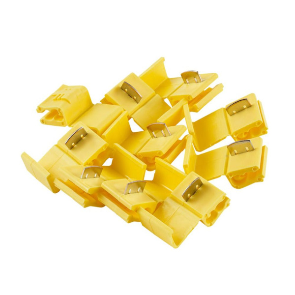 Зажим прокалывающий ответвительный ЗПО-3 - 6,0 мм2, желтый, LD502-15 (DIY упаковка 10 шт) фото в интернет магазине Супермаркет света