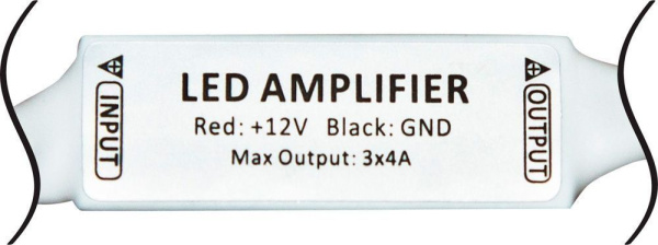 Усилитель для светодиодной ленты (мультиколор) 12V MAX^144w c разъемами  LD107,  LD52 фото в интернет магазине Супермаркет света