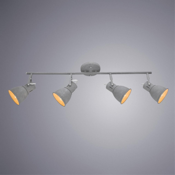 Споты с тремя и более плафонами arte lamp a1677pl-4gy фото в интернет магазине Супермаркет света