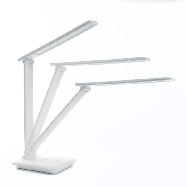 Настольный светодиодный светильник Feron DE1728  25W, 3000-6000К, 100-240V, белый фото в интернет магазине Супермаркет света
