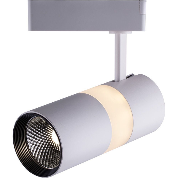 Светодиодный светильник Feron AL108 трековый на шинопровод 12+5W, 35 градусов, 4000К и подсветка 3000К фото в интернет магазине Супермаркет света