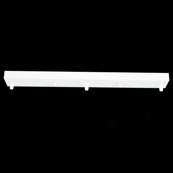 SL001.513.03 Потолочное крепление на 3 лампы (прямоугольное) ST-Luce Белый SL001 фото в интернет магазине Супермаркет света