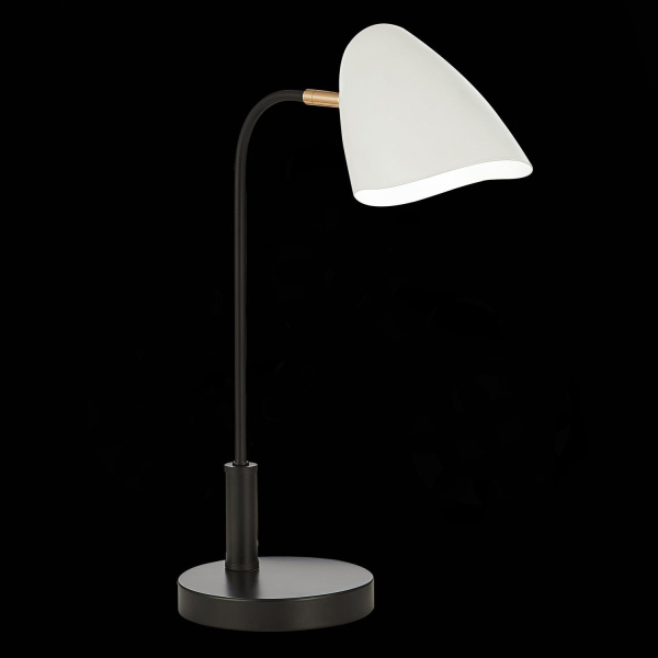 SLE103604-01 Прикроватная лампа Черный, Золотой/Белый E14 1*40W SATTA фото в интернет магазине Супермаркет света
