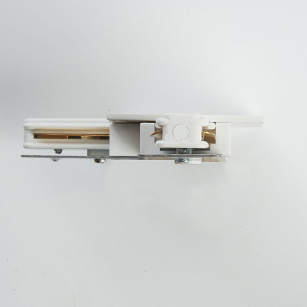 Коннектор угловой однофазный для встраиваемого шинопровода, белый, LD1005 фото в интернет магазине Супермаркет света