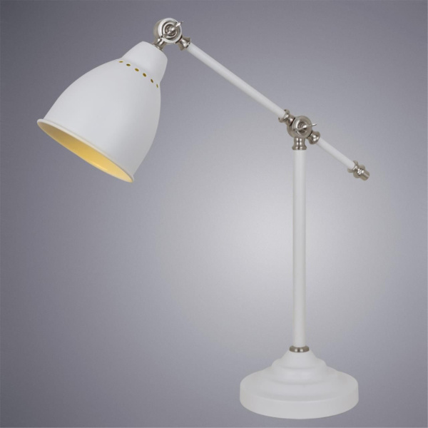 Офисные настольные лампы arte lamp a2054lt-1wh фото в интернет магазине Супермаркет света
