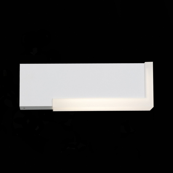SL096.501.02 Светильник уличный настенный ST-Luce Белый/Белый LED 1*6W 4000K POSTO фото в интернет магазине Супермаркет света