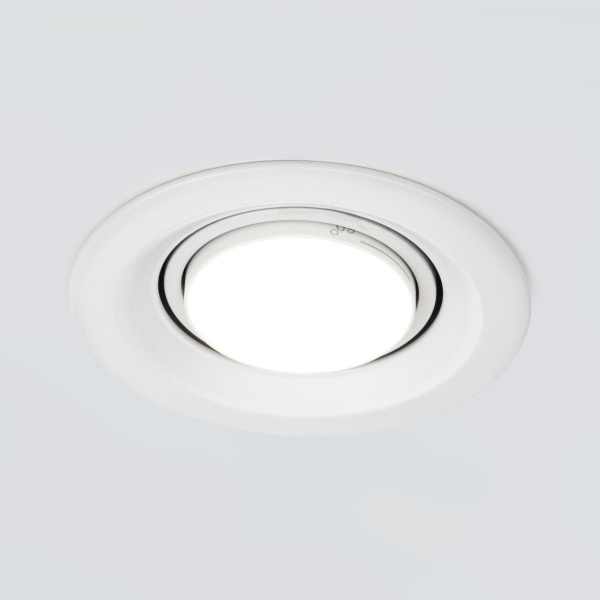 Встраиваемый светодиодный светильник с регулировкой угла освещения 9919 LED 10W 4200K белый фото в интернет магазине Супермаркет света