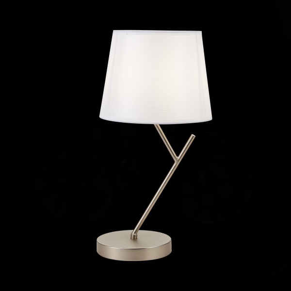 SLE300104-01 Прикроватная лампа Никель/Белый E14 1*40W DENICE фото в интернет магазине Супермаркет света