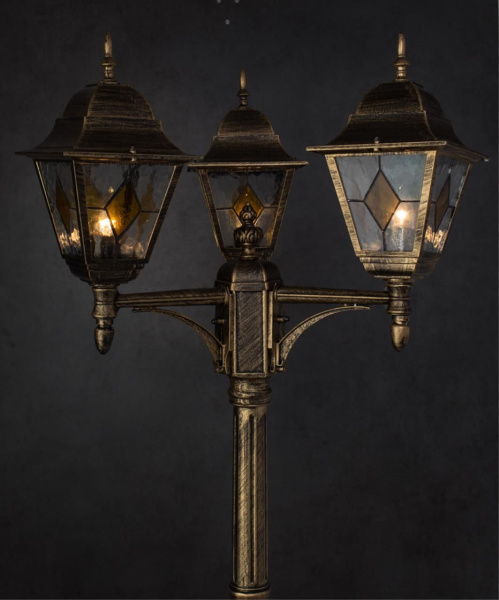 Парковые светильники arte lamp a1017pa-3bn фото в интернет магазине Супермаркет света