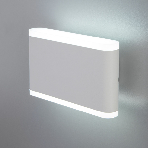 Cover белый уличный настенный светодиодный светильник 1505 TECHNO LED фото в интернет магазине Супермаркет света