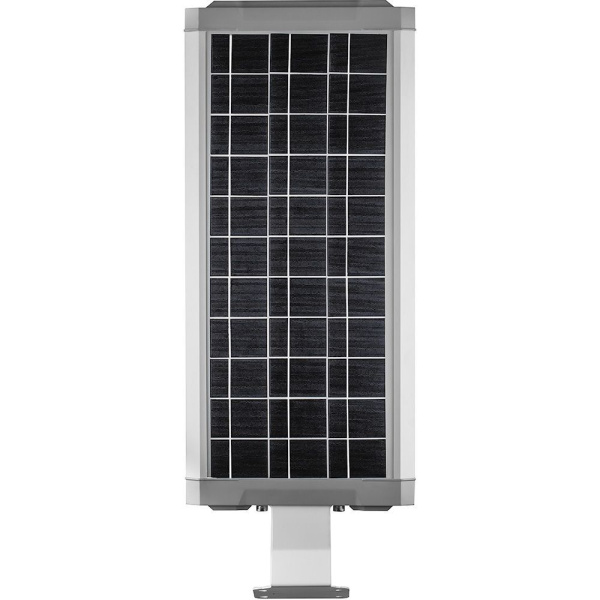 Светодиодный уличный фонарь консольный на солнечной батарее Feron SP2337 12W 6400K с датчиком движения, серый фото в интернет магазине Супермаркет света
