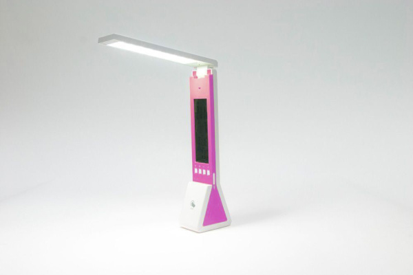 Настольный светодиодный светильник Feron DE1711 2W, розовый фото в интернет магазине Супермаркет света
