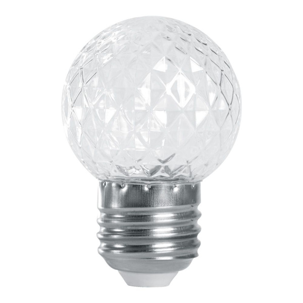 Лампа-строб Feron LB-377 Шарик прозрачный E27 1W 2700K фото в интернет магазине Супермаркет света