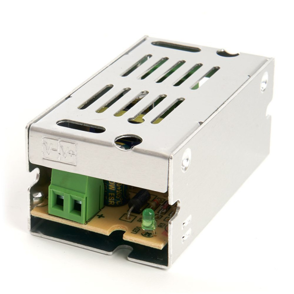 Трансформатор электронный для светодиодной ленты 12W 12V (драйвер), LB002 фото в интернет магазине Супермаркет света
