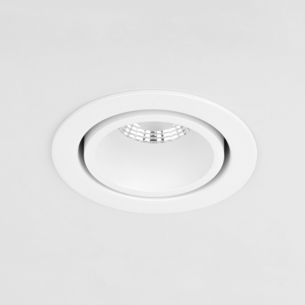 Встраиваемый точечный светодиодный светильник 15267/LED 7W 4200K белый фото в интернет магазине Супермаркет света