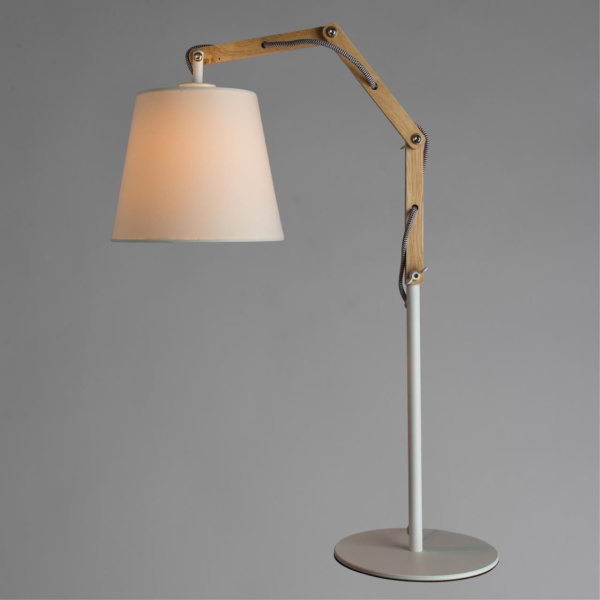 Декоративные настольные лампы arte lamp a5700lt-1wh фото в интернет магазине Супермаркет света