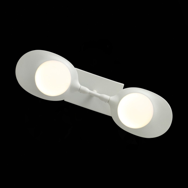 SL824.501.02 Светильник настенно-потолочный ST-Luce Белый/Белый LED 2*6,5W 4000K FARFALO фото в интернет магазине Супермаркет света