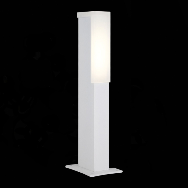 SL096.505.02 Светильник уличный наземный ST-Luce Белый/Белый LED 1*6W 4000K POSTO фото в интернет магазине Супермаркет света