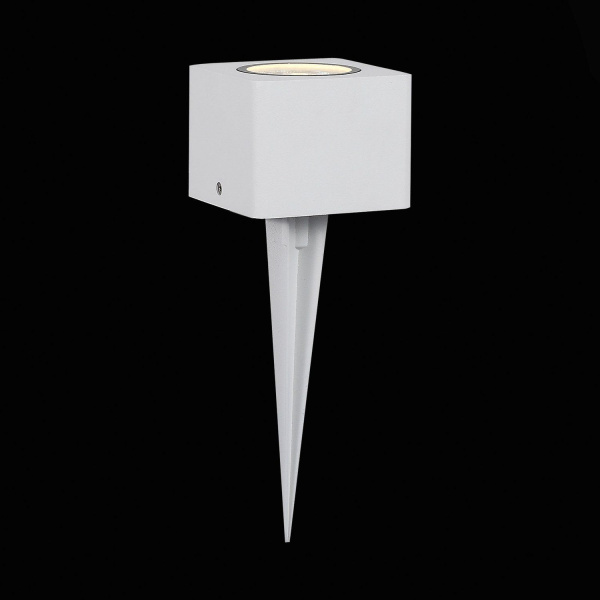 SL097.505.01 Светильник уличный наземный ST-Luce Белый/Прозрачный LED 1*8W 3000K PEDANA фото в интернет магазине Супермаркет света