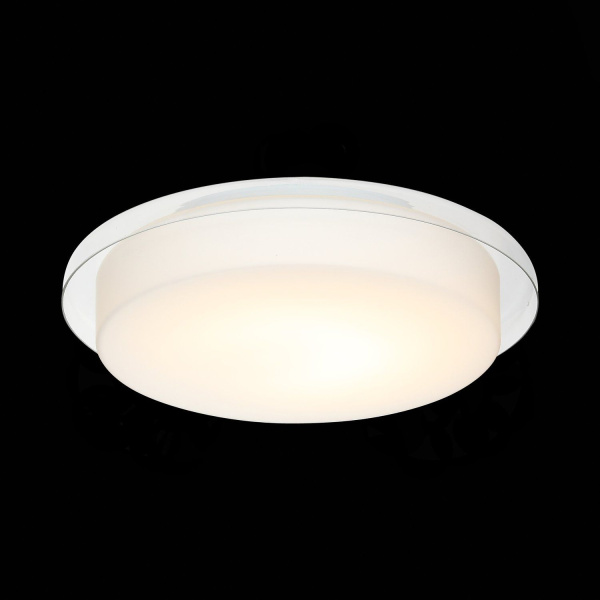 SL466.512.01 Светильник настенно-потолочный ST-Luce Белый/Белый, Прозрачный LED 1*5W 4000K BOTONE фото в интернет магазине Супермаркет света
