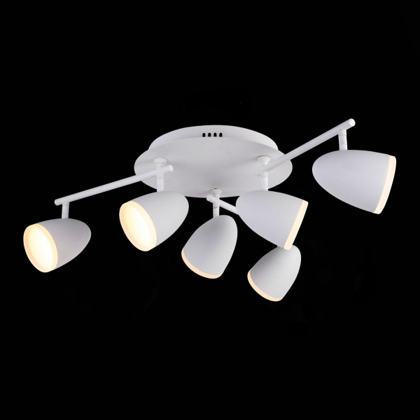 SL387.501.06 Светильник настенно-потолочный ST-Luce Белый/Белый LED 6*8W 4000K PADIVIO фото в интернет магазине Супермаркет света