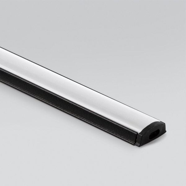 Гибкий алюминиевый профиль черный/белый для светодиодной ленты LL-2-ALP012 фото в интернет магазине Супермаркет света