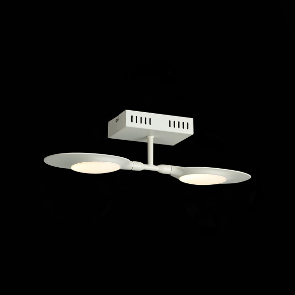 SL824.501.02 Светильник настенно-потолочный ST-Luce Белый/Белый LED 2*6,5W 4000K FARFALO фото в интернет магазине Супермаркет света