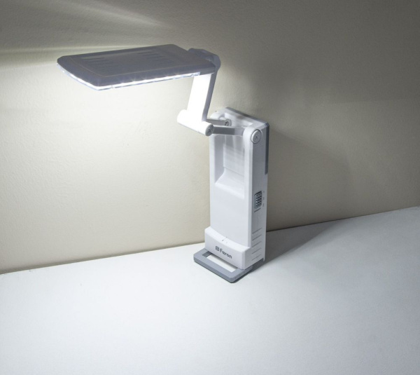 Настольный светодиодный светильник Feron DE1701 2,6W, серый фото в интернет магазине Супермаркет света