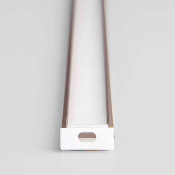 Накладной алюминиевый профиль латунь/белый для светодиодной ленты LL-2-ALP006 фото в интернет магазине Супермаркет света