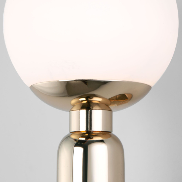 Настенный светильник со стеклянным плафоном 50251/1 золото фото в интернет магазине Супермаркет света