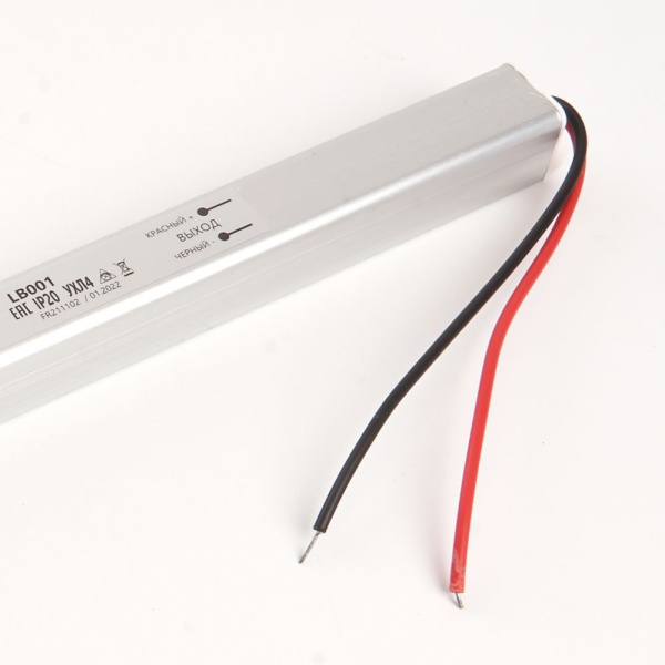 Трансформатор электронный для светодиодной ленты 36W 24V ( ультратонкий драйвер), LB001 фото в интернет магазине Супермаркет света