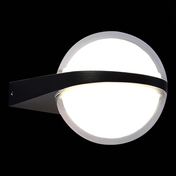 SL9510.401.01 Светильник уличный настенный ST-Luce Черный/Белый LED 2*6W 4000K CELESTE фото в интернет магазине Супермаркет света