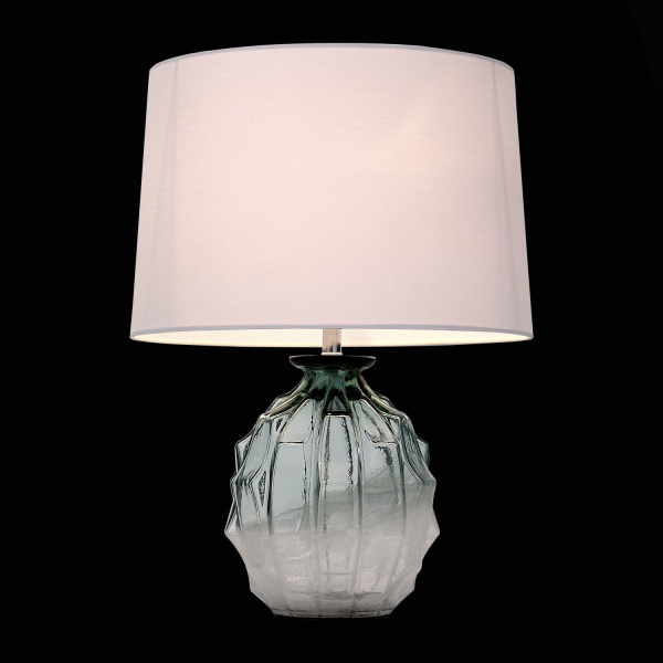 SL972.804.01 Прикроватная лампа ST-Luce Хром, Изумрудно-серебристый/Белый E27 1*60W AMPOLLA фото в интернет магазине Супермаркет света