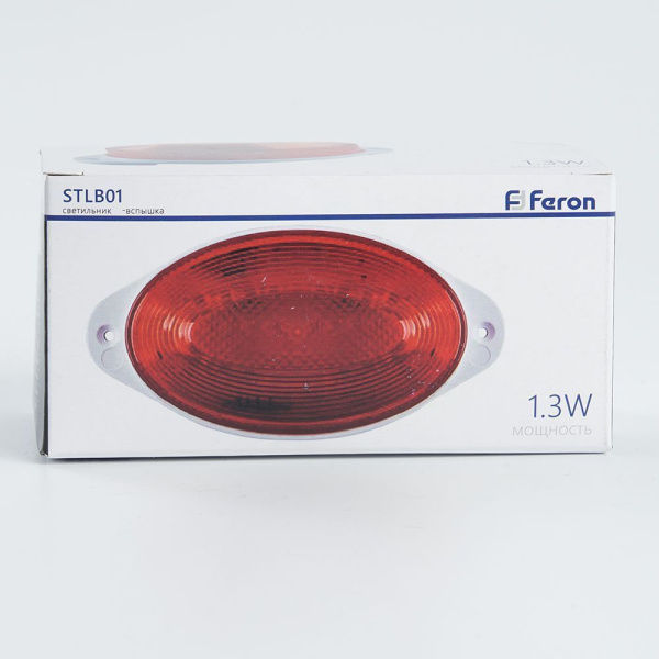 Cветильник-вспышка (стробы), 18LED 1,3W, красный STLB01 фото в интернет магазине Супермаркет света
